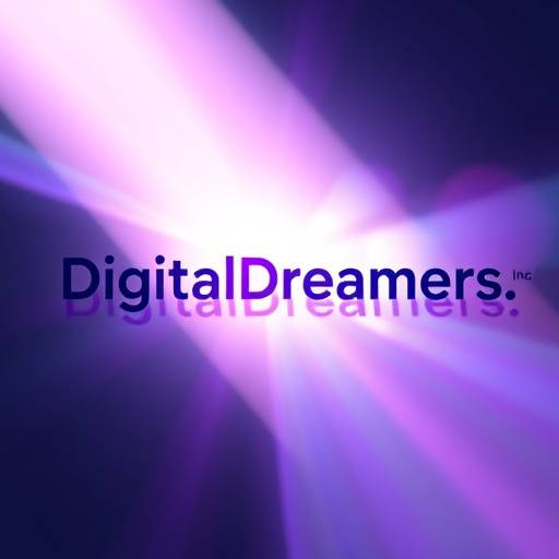 Creative animated logo reveal for 'DigitalDreamers Inc.', designed to establish brand identity.